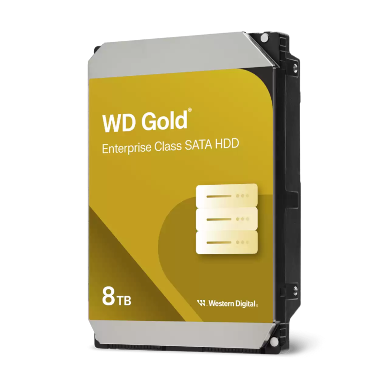 Накопичувач HDD WD 8TB Gold (WD8005FRYZ)